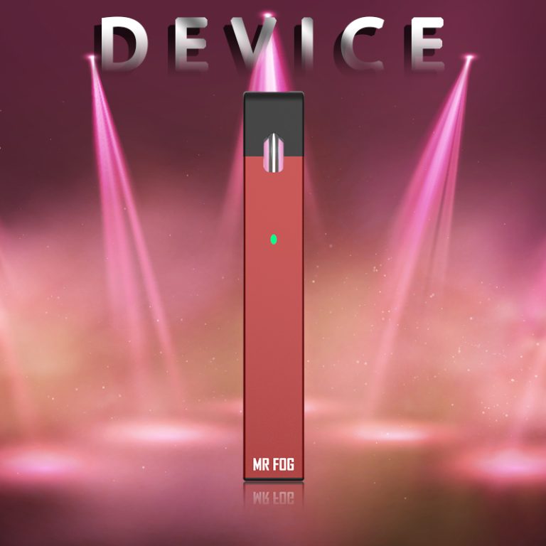 RED MR FOG DEVICE Mr Fog Enjoy To The Last Puff
