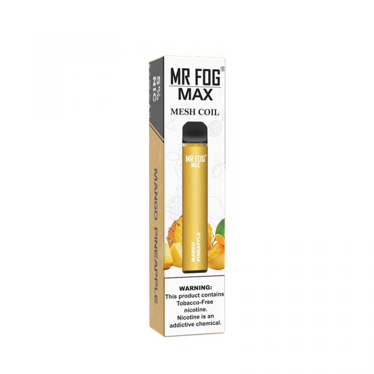 MR FOG MAX MANGO PINEAPPLE Mr Fog Enjoy To The Last Puff