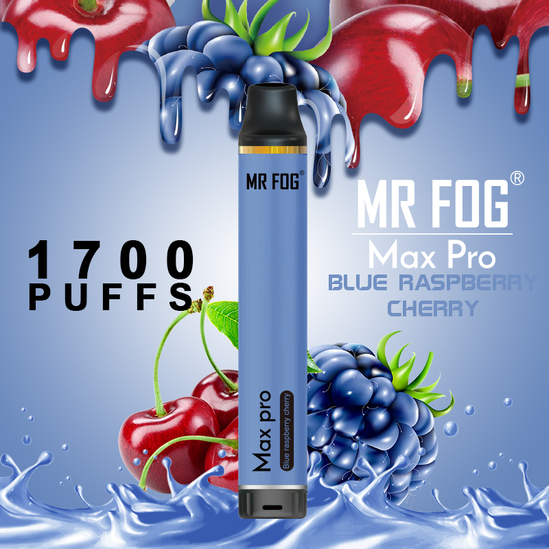 MR FOG MAX PRO BLUE RASPBERRY CHERRY Disposable Pen 6ml 5 SALT NIC