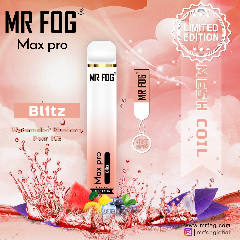 MR FOG MAX BANANA ICE CREAM Mr Fog
