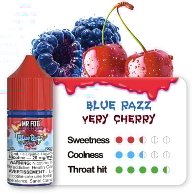 Blue Razz Steezy Very Cherry