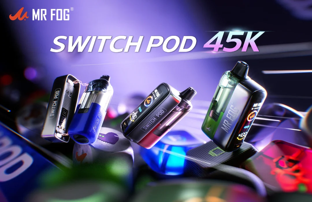 elf bar vape uk MR FOG Launches SWITCH POD: A Breakthrough Dual-Module Clear Tank Pod  System - Mr Fog