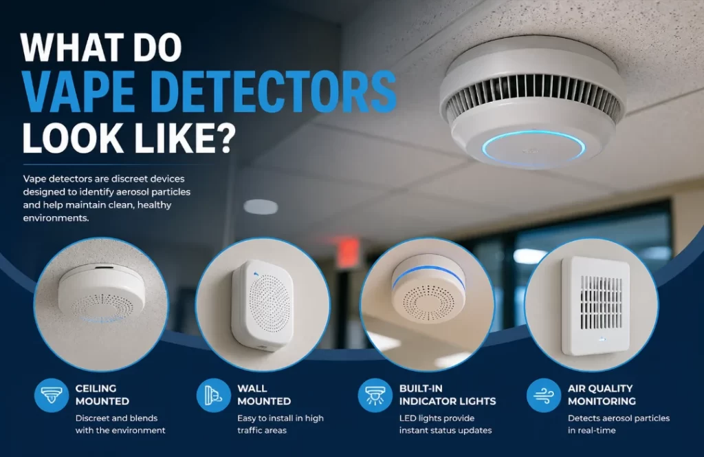 What Do Vape Detectors Look Like?