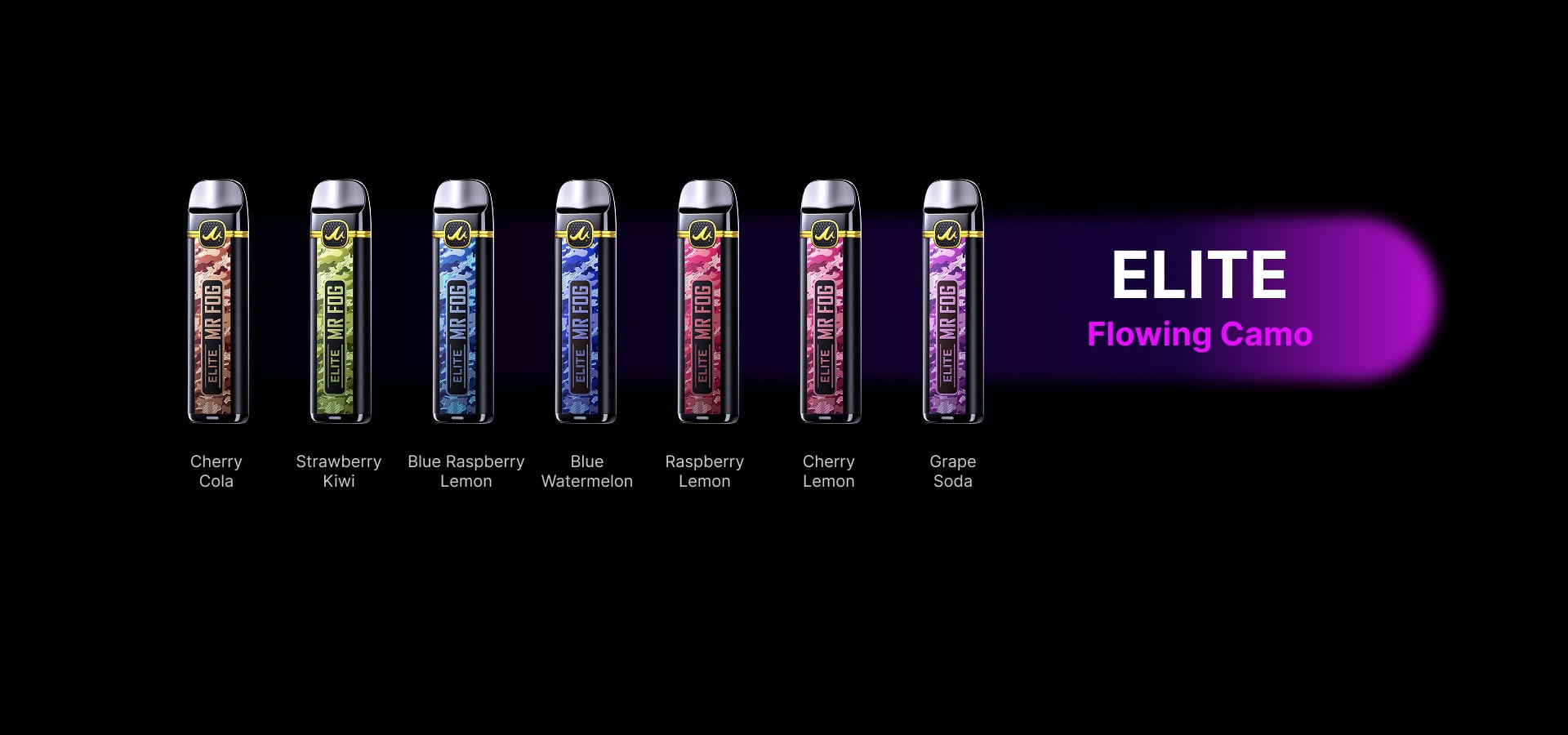 mr fog plus flavors ELITE - Mr Fog Foger Switch Pro Pod Lamp Choose Flavor:Lemonade Slushy