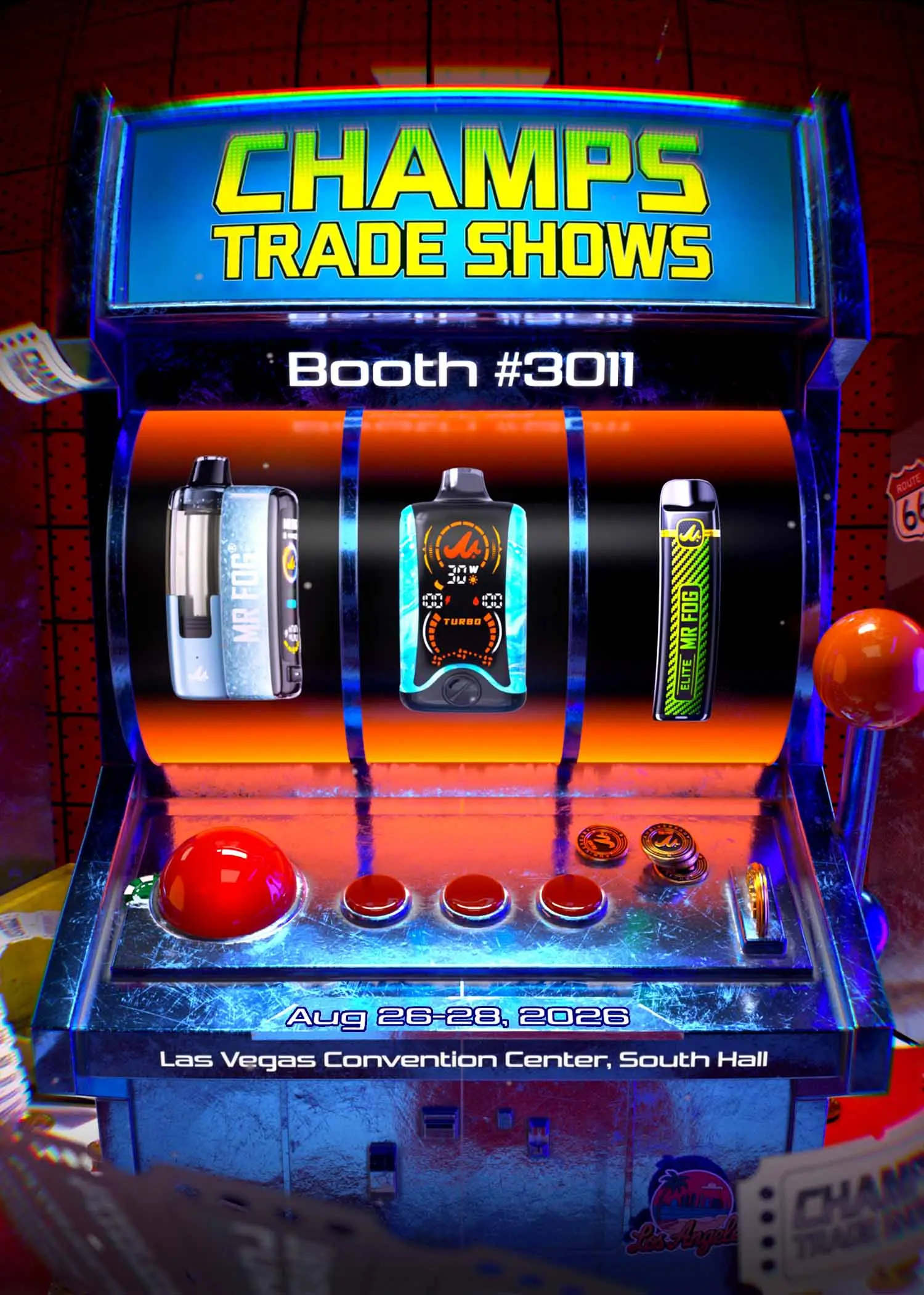 CHAMPS trade shows